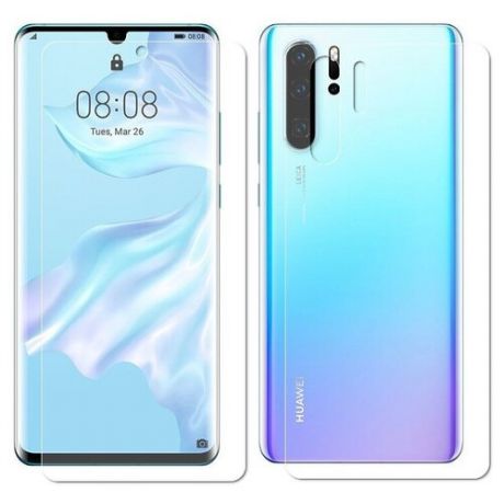 Гидрогелевая пленка LuxCase для Huawei P30 Pro 0.14mm Front and Back Transparent 86117