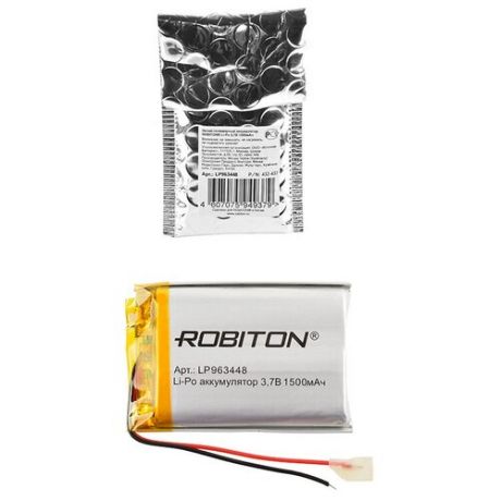 Robiton Аккумулятор Robiton LP 963448 1500mAh (LP963448)