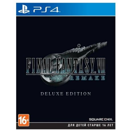 Игра для PlayStation 4 Final Fantasy VII: Remake. Deluxe Edition, английский язык