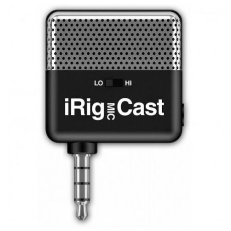 IK Multimedia iRig Mic Cast компактный микрофон для устройств на базе iOS и Android