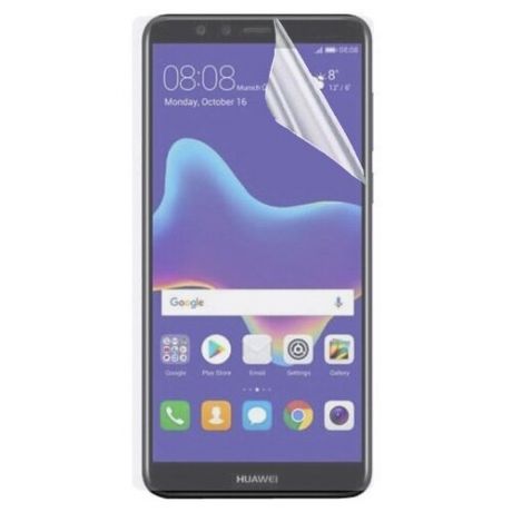 Гидрогелевая защитная пленка на весь экран для Huawei Y9a / Противоударная бронированя пленка для Хуавэй Ю9а с эффектом самовосстановления