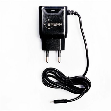 Сетевое зарядное устройство Brera BR003 micro-USB 2A (черное)