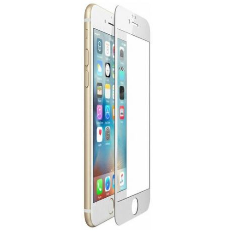 Защитное стекло для iPhone 6 Plus/6S Plus (Белое)