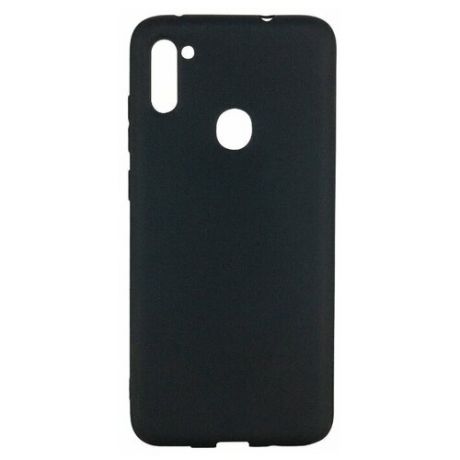 Чехол для телефона силиконовый черный для SAMSUNG Galaxy A11 / М11 (Самсунг А11 / М11)