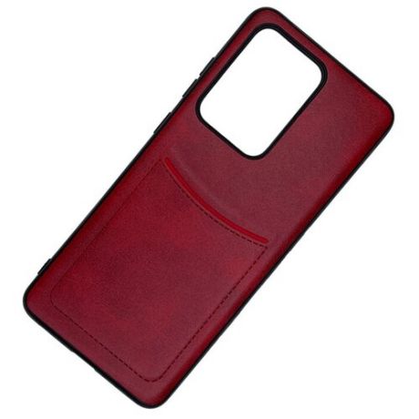 Чехол ILEVEL с кармашком для Samsung S20 ULTRA красный