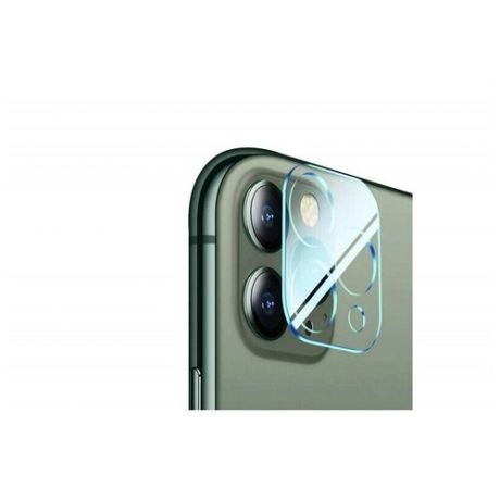 Защитное стекло (накладка) на камеру для (iPhone 12 Pro Max) Закаленное/ Противоударное / Full Glue