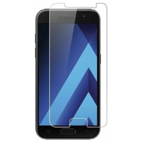 Защитное стекло премиум / расспродажа 2,5D прозрачное для Samsung Galaxy A3 2016 / SM- A310F олеофобное покрытие / под любой чехол / не поднимает чехол / самсунг галакси а3 / а320ф