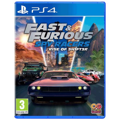 Fast and Furious: Spy Racers Rise of SH1FT3R [Форсаж: Шпионы-гонщики Подъем][PS4, русская версия]