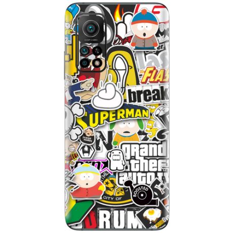 Защитная пленка SKINZ для дисплея Xiaomi Redmi K30s STICKER BOMB BREAK