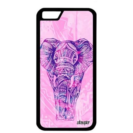 Защитный чехол для // Apple iPhone 6 // "Слон" Азиатский Стиль, Utaupia, розовый