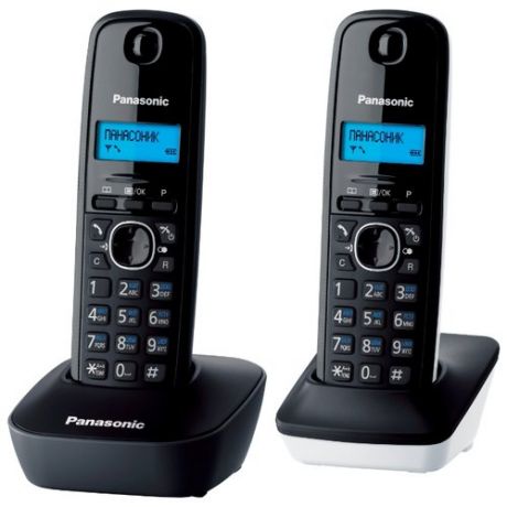 Телефон DECT Panasonic KX-TG1612RU3 (база красная)