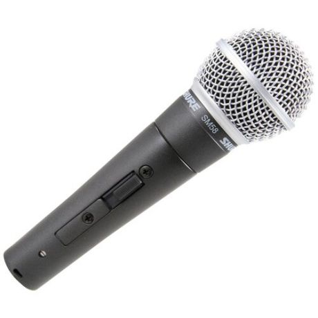 Shure SM58S динамический кардиоидный вокальный микрофон с выключателем