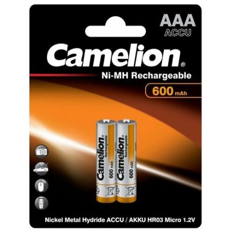 Аккумулятор Camelion NH-AAA600BP2