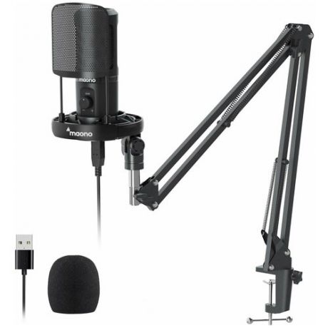 Микрофон Maono AU-PM461S Podcasting Microphone Kit Black