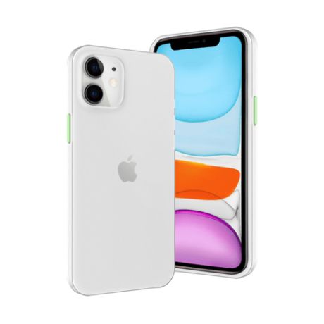 Чехол SwitchEasy 0.35 для Apple IPhone 12 mini прозрачный белый