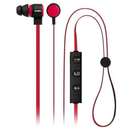 Наушники с микрофоном SVEN E-270B Black-Red (Bluetooth)