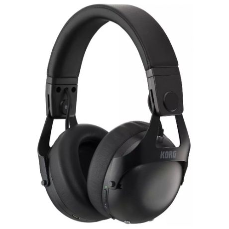 Korg NC-Q1 BK охватывающие Bluetooth-наушники с активным шумоподавлением, цвет черный