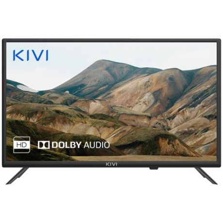 Телевизор KIVI 24H500LB черный, 1366*768, PAL, SECAM, NTSC, USB, HDMI, VGA, SCART, VESA 100x100