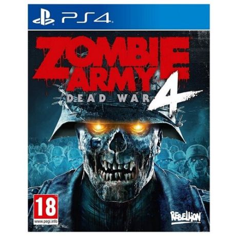 Игра для PlayStation 4 Zombie Army 4: Dead War, русские субтитры