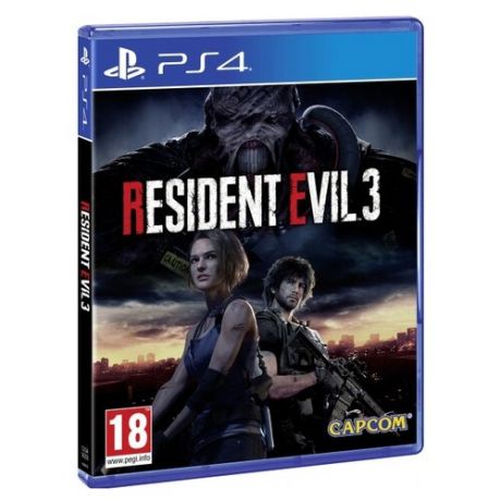 Игра для PlayStation 4 Resident Evil 3, русские субтитры