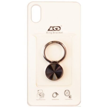 Кольцо-держатель на палец LGD Magnests для телефона черный