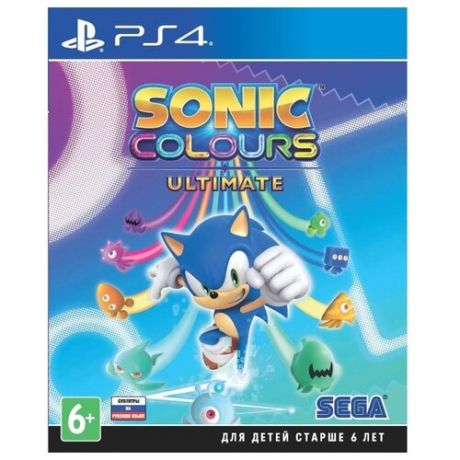 Игра для PlayStation 4 Sonic Colours: Ultimate, русские субтитры