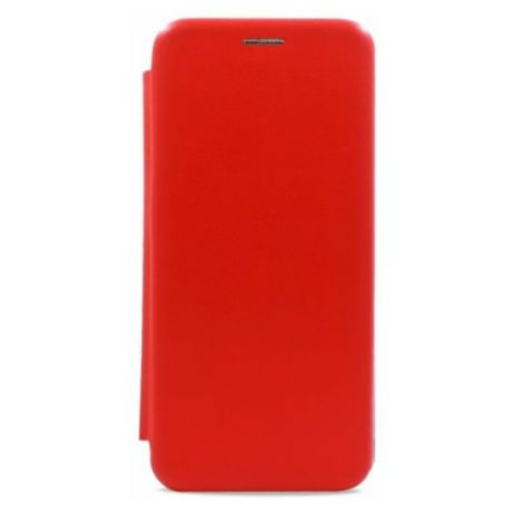 Чехол книжка красный для Samsung Galaxy M31 / F41 с магнитным замком, подставкой для телефона и кармана для карт или денег