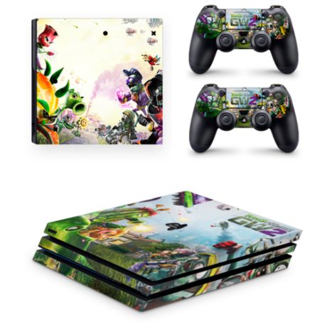 Набор наклеек Зомби против растений (Plants vs Zombies: Garden Warfare 2) для приставки Sony Playstation 4 PRO
