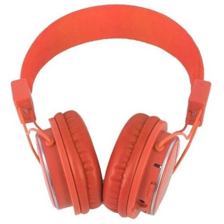 Наушники полноразмерные L-PRO 8809 . встроенный MP3 плеер , оранжевые