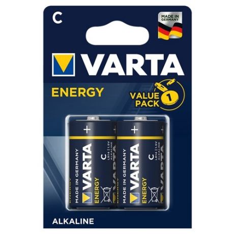 Элемент питания VARTA Energy LR14 C бл 2