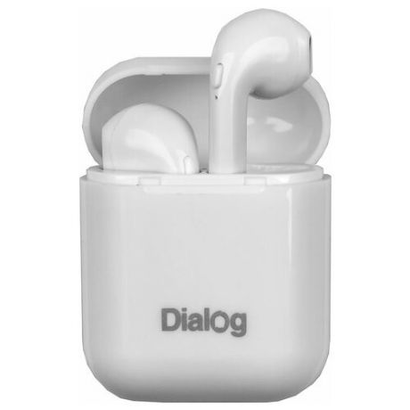 Dialog ES-25BT WHITE Bluetooth с кнопкой ответа для мобильных устройств