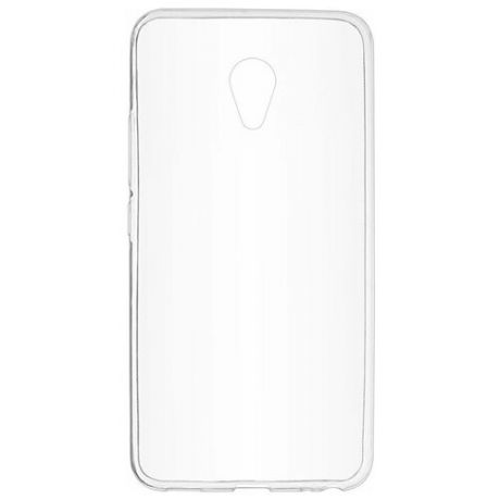 Чехол SkinBox 4People slim silicone для Meizu M5, прозрачный