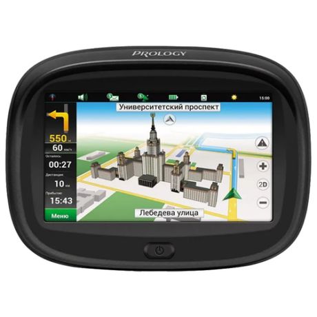 GPS-навигатор Prology Imap Moto 4.3" черный (primapmoto)