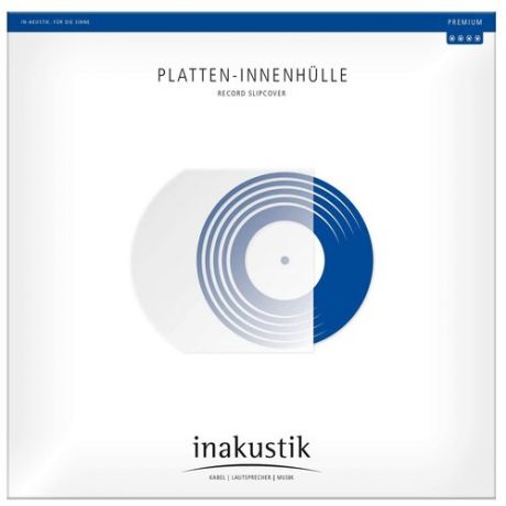Комплект внутренних антистатических конвертов Inakustik 004528005 Record Slipcover