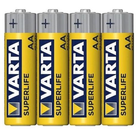 Батарейка AA - Varta SuperLife R6 2006 (4 штуки) VR R6/4SH SL