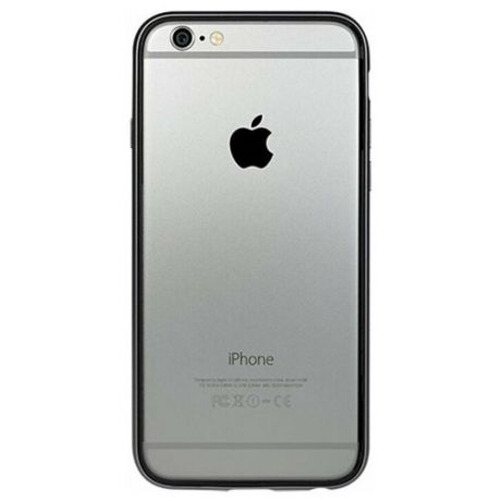 Бампер для iPhone 6 Plus/6S Plus Power support Arc Bumper, темно-серый (PYK-41)