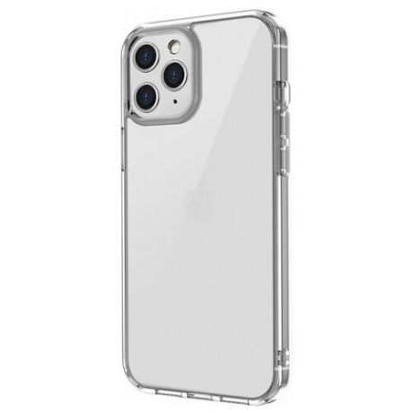 Чехол-накладка для iPhone 12 Pro Max Uniq LifePro Xtreme Antimicrobial, прозрачный/clear (IP6.7HYB(2020)-LPRXCLR)