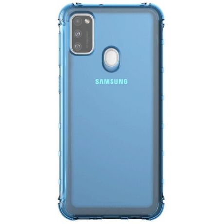 Чехол-накладка Araree M Cover для смартфона Samsung Galaxy M21, Термополиуретан, Blue, Синий, GP-FPM215KDALR