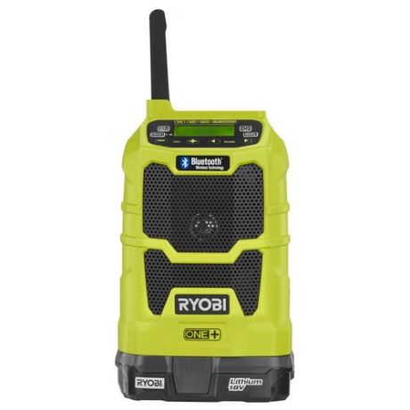 Аккумуляторное радио с Bluetooth® Ryobi R18R-0