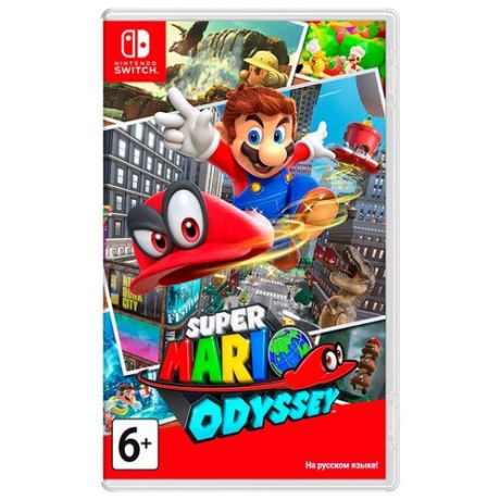 Игра Super Mario Odyssey (русские субтитры) (Nintendo Switch)