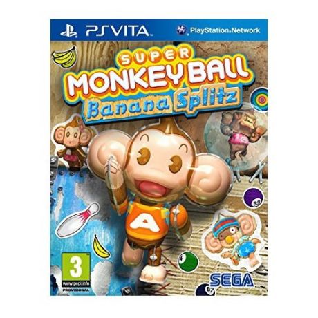 Игра для PlayStation Vita Super Monkey Ball: Banana Splitz, английский язык