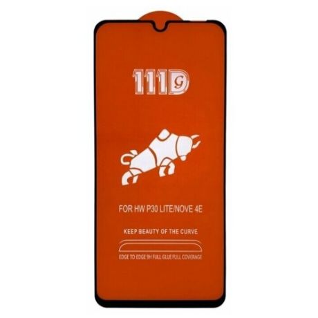 Защитное стекло 111D Bull для Honor 20s / Huawei P30 Lite черный