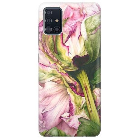 RE:PA Чехол - накладка ArtColor для Samsung Galaxy A51 с принтом "Нежность цветка"