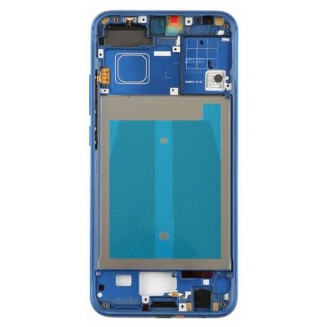Средняя часть корпуса (рамка) для Huawei Honor 10, синяя
