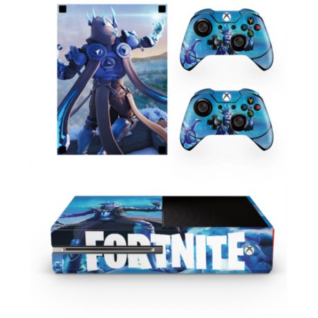 Набор наклеек Владычица льда Фортнайт (Fortnite Battle Royale) для приставки Xbox One