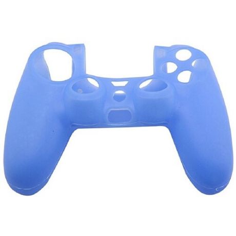 Силиконовый чехол для контроллера Dualshock 4 от PS4 (голубой)