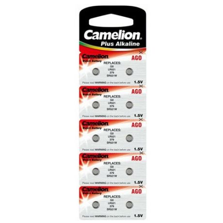 Батарейка Camelion G0-LR50-10BL 1.5В