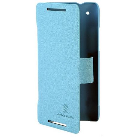 Чехол для HTC Desire 700 Nillkin Fresh Series голубой
