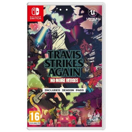 Игра Travis Strikes Again: No More Heroes (русские субтитры) (Nintendo Switch)