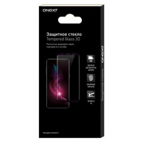 Защитное стекло ONEXT для смартфона Sony Xperia XA2, 3D, Черный 41728